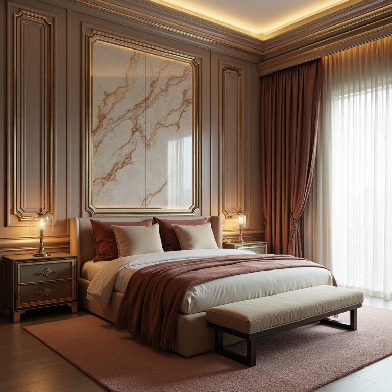 luxury bedroom wall designs 1