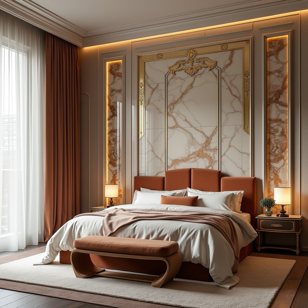 luxury bedroom wall designs 2