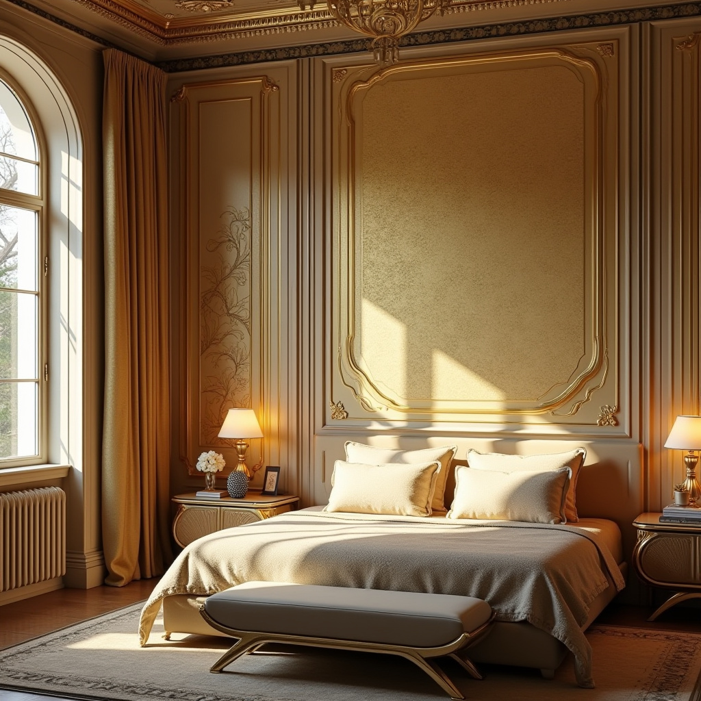 luxury bedroom wall designs 29