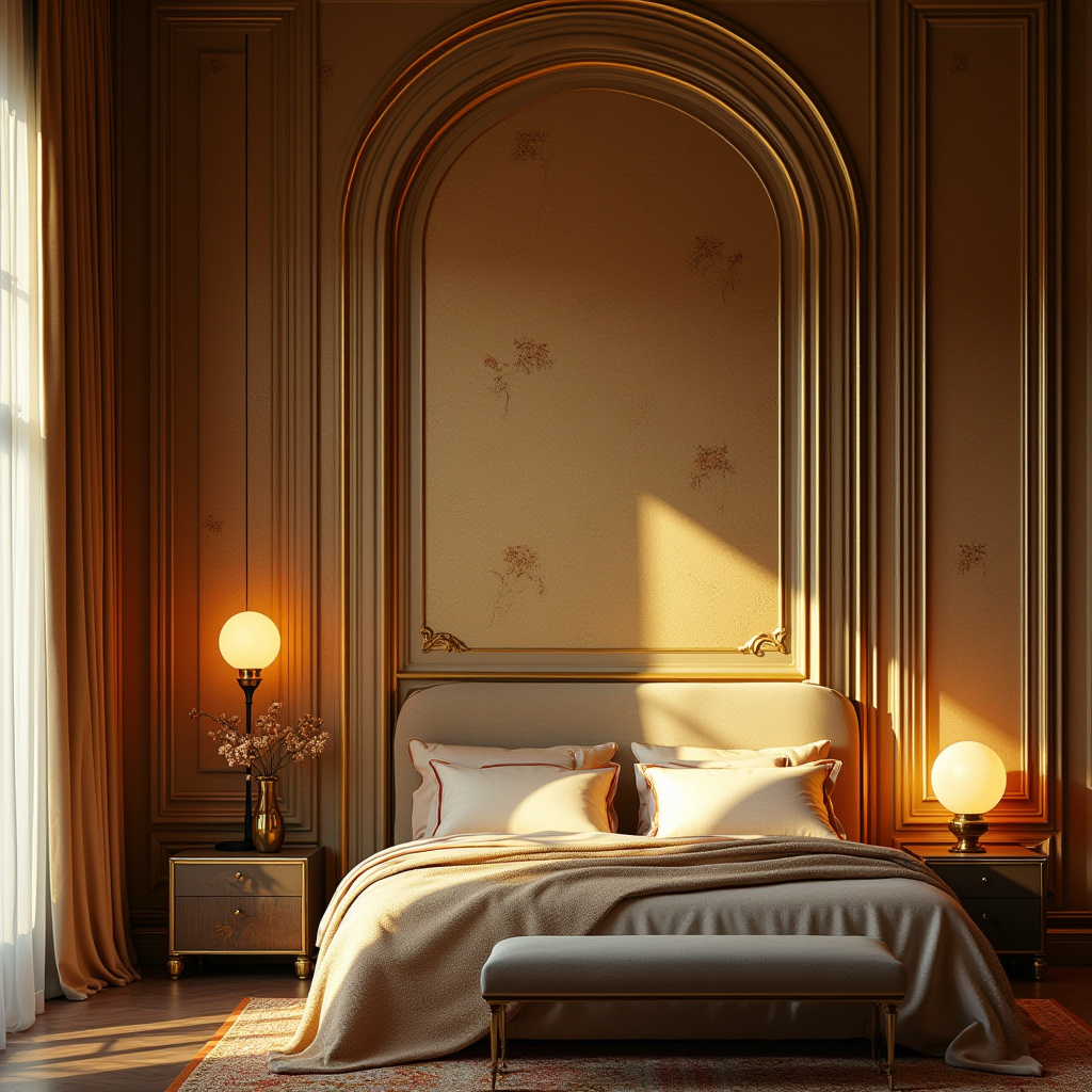 luxury bedroom wall designs 30