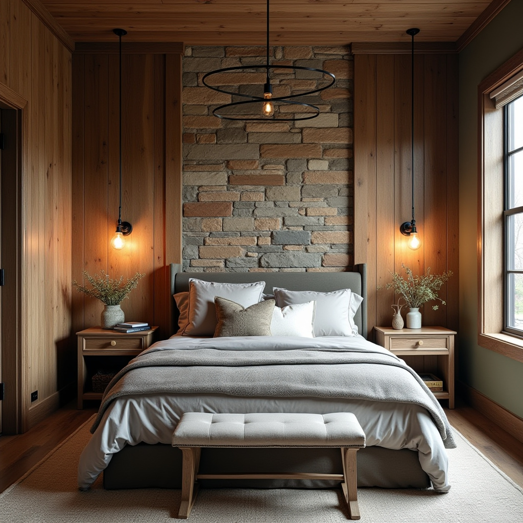 luxury bedroom wall designs 35