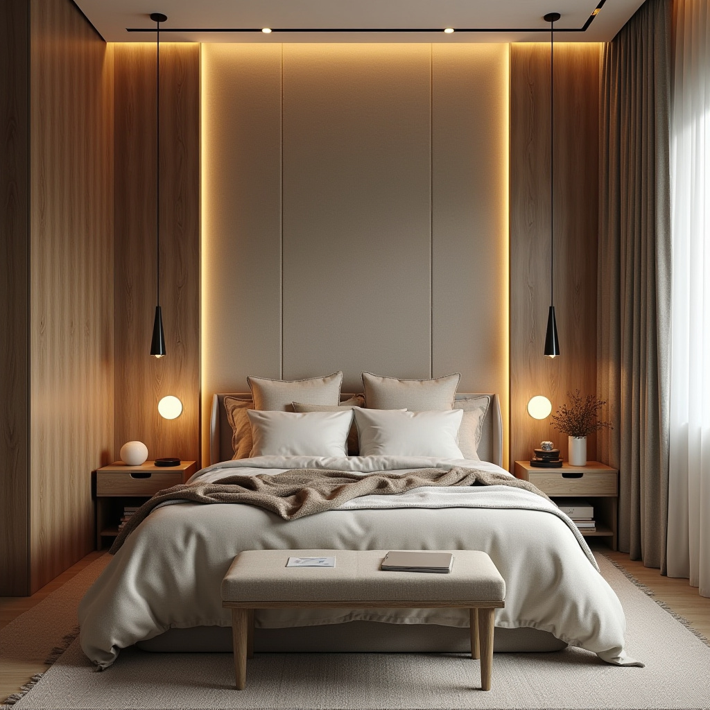 luxury bedroom wall designs 8