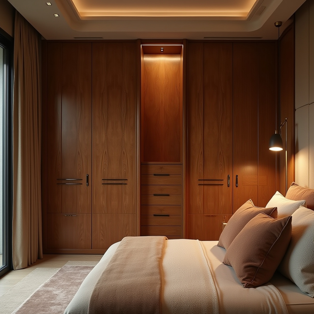 luxury bedroom wardrobe design 13