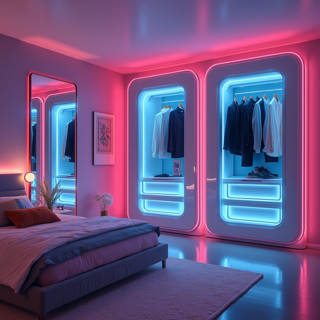 luxury bedroom wardrobe design 19