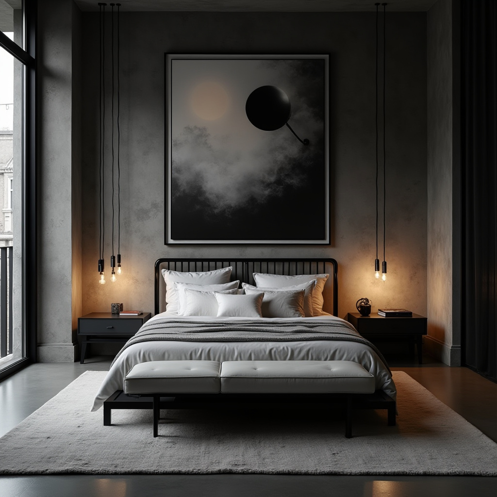 luxury black and white bedroom ideas 16