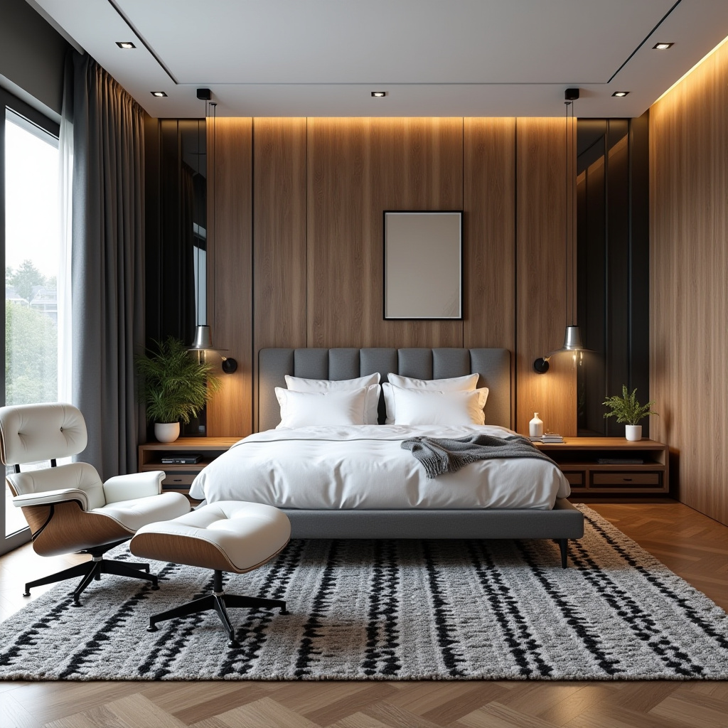 luxury black and white bedroom ideas 17