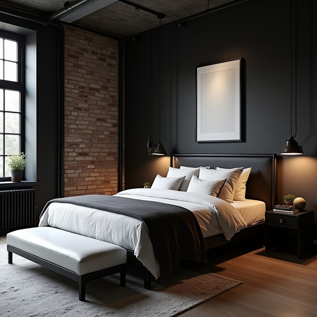 luxury black and white bedroom ideas 34