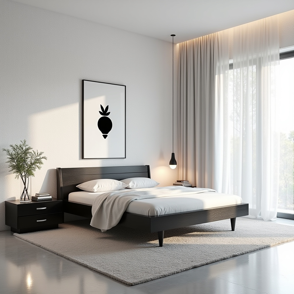 luxury black and white bedroom ideas 37