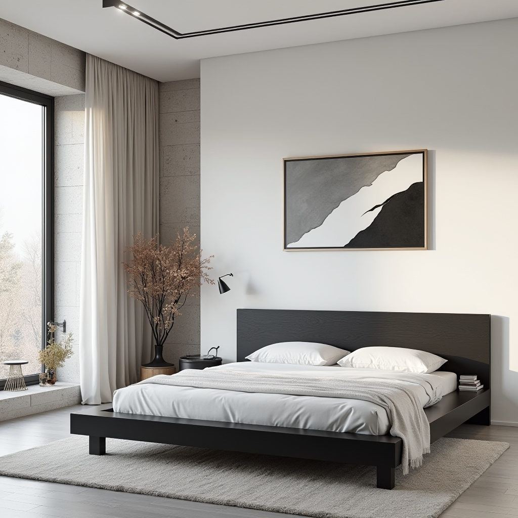luxury black and white bedroom ideas 38