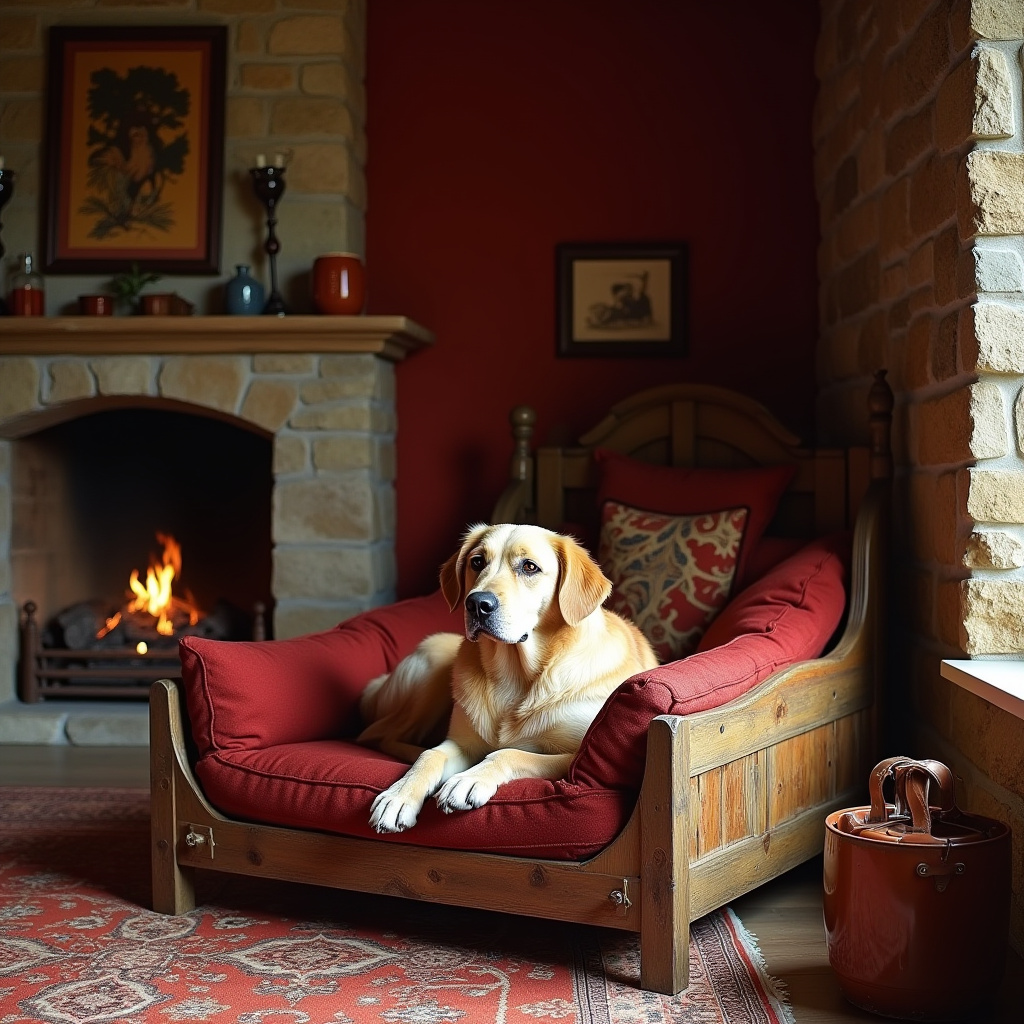 luxury dog bedroom 26