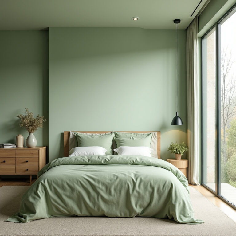 luxury green bedroom 19