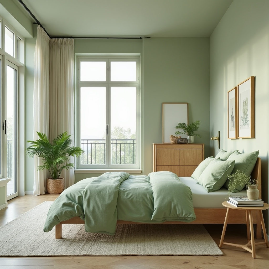 luxury green bedroom 20
