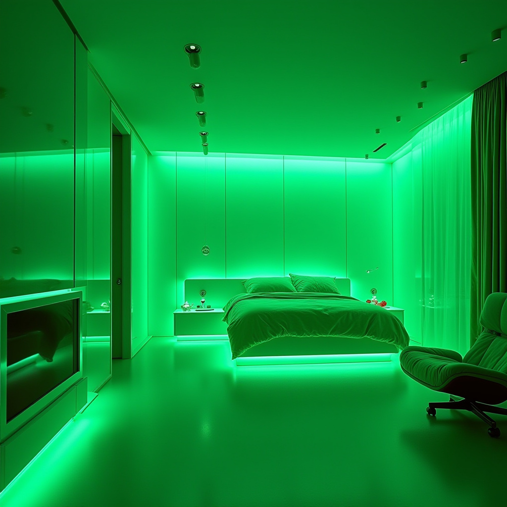 luxury green bedroom 24