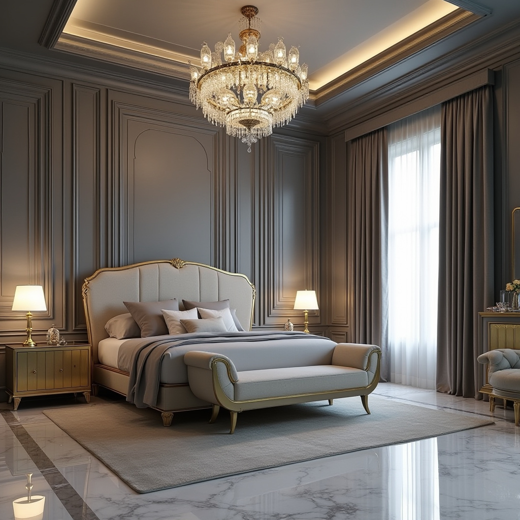 luxury grey bedroom ideas 13