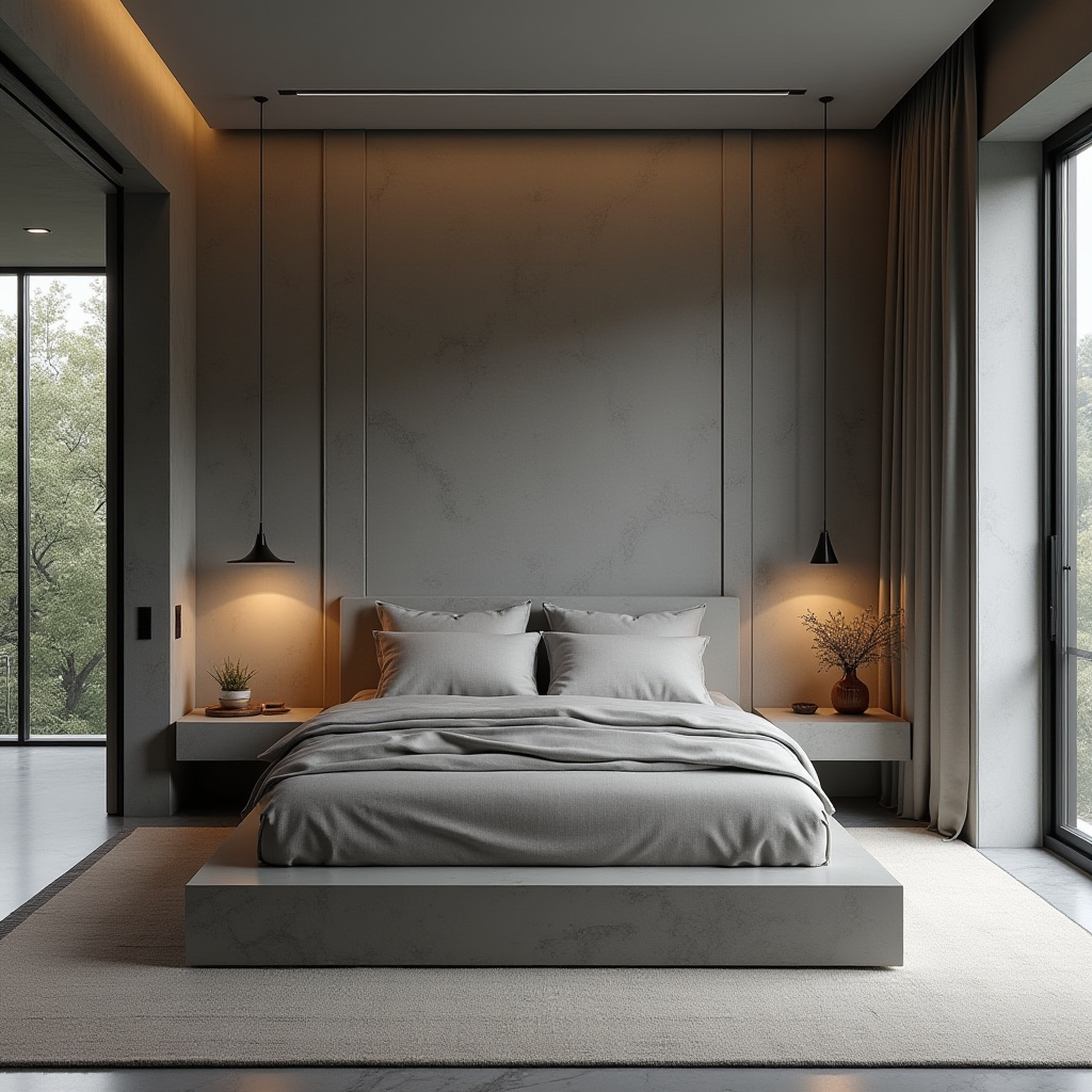 luxury grey bedroom ideas 15