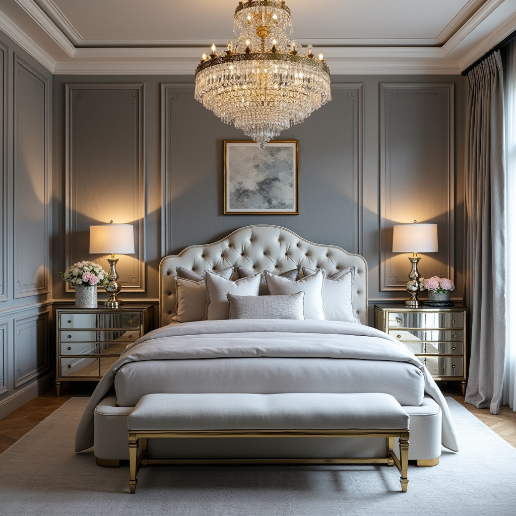 luxury grey bedroom ideas 28