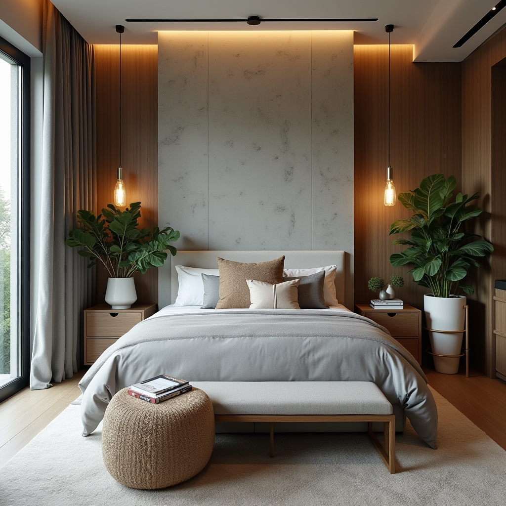 luxury grey bedroom ideas 5