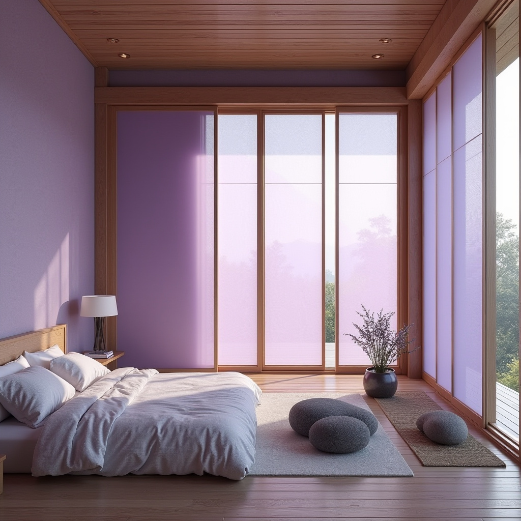 luxury lavender bedroom ideas for women 14