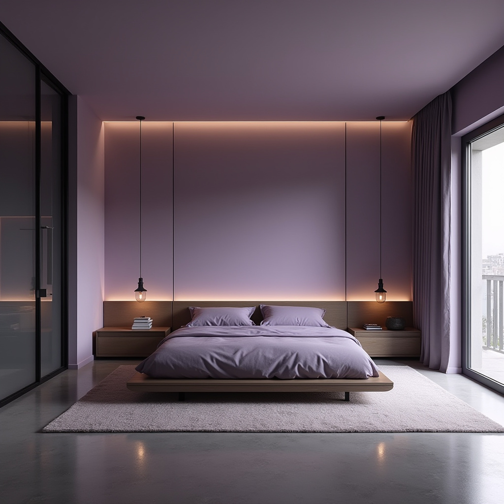 luxury lavender bedroom ideas for women 21