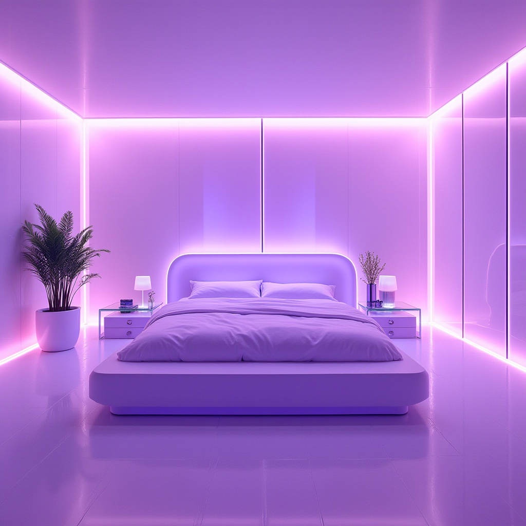 luxury lavender bedroom ideas for women 36