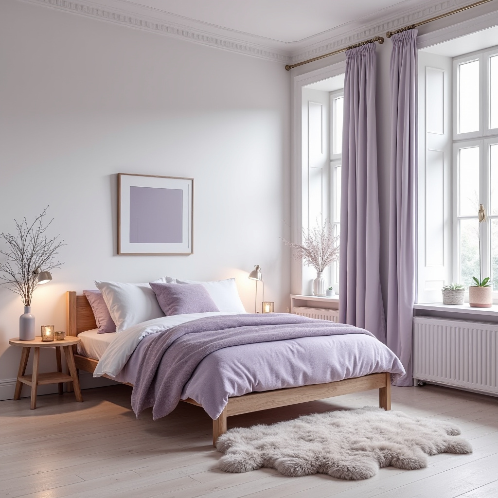 luxury lavender bedroom ideas for women 37