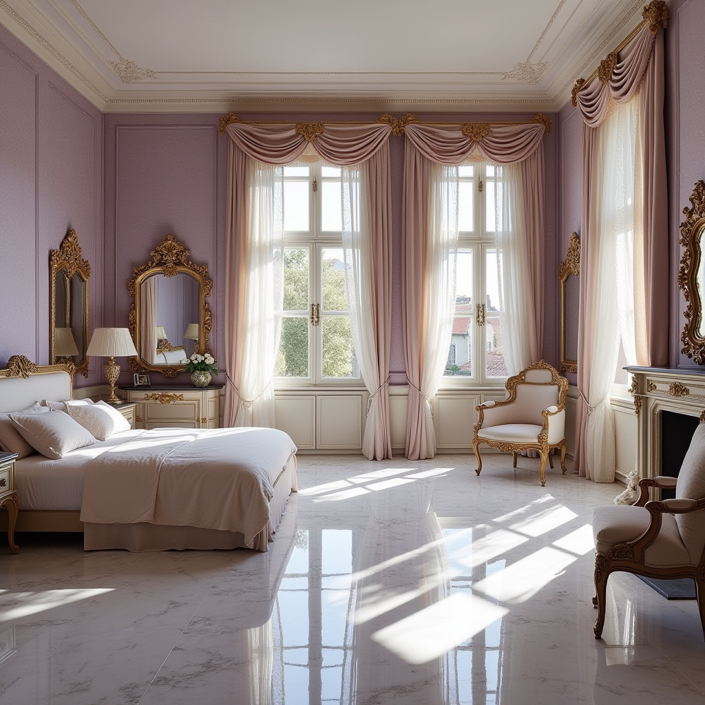 luxury lavender bedroom ideas for women 7