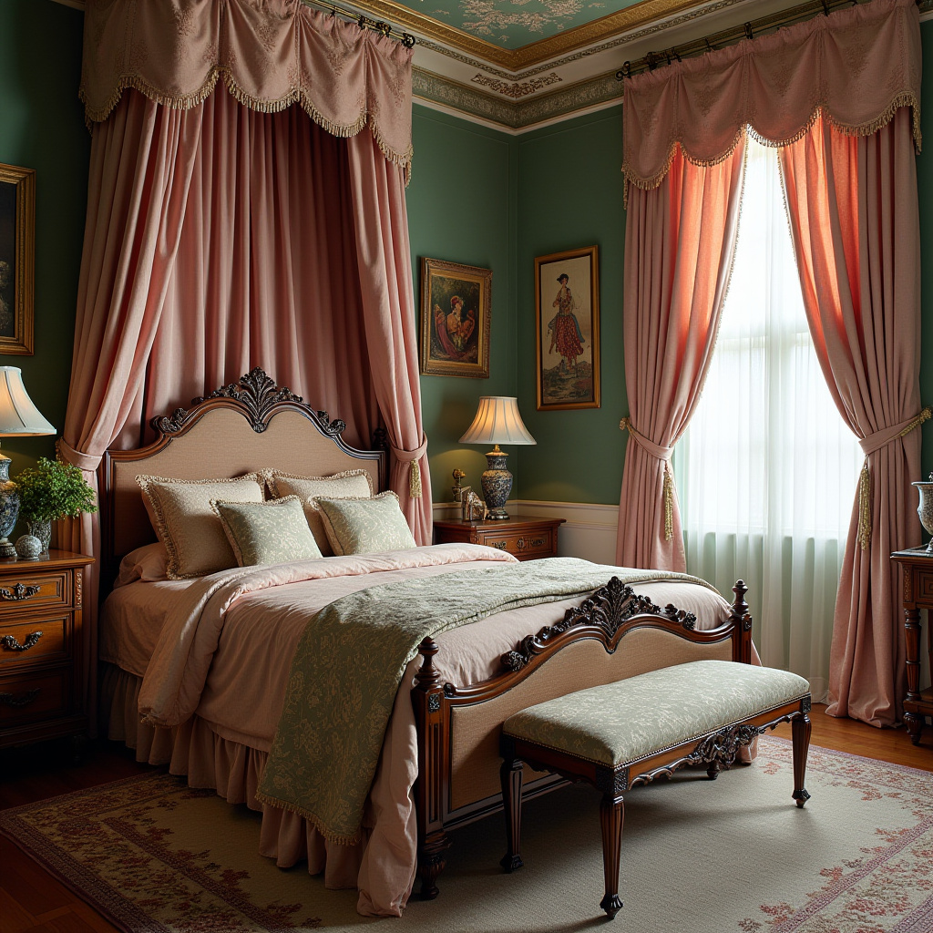 luxury master suite bedroom curtains 27