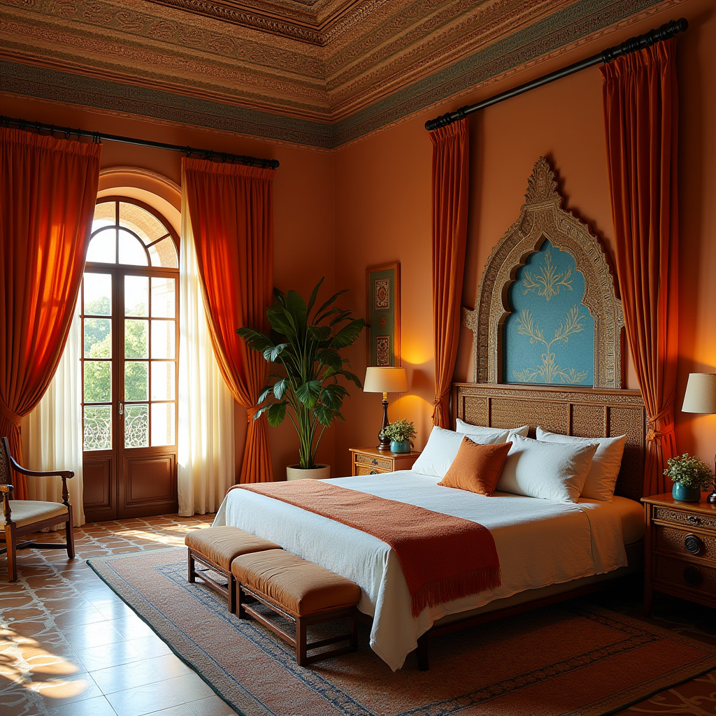 luxury master suite bedroom curtains 34