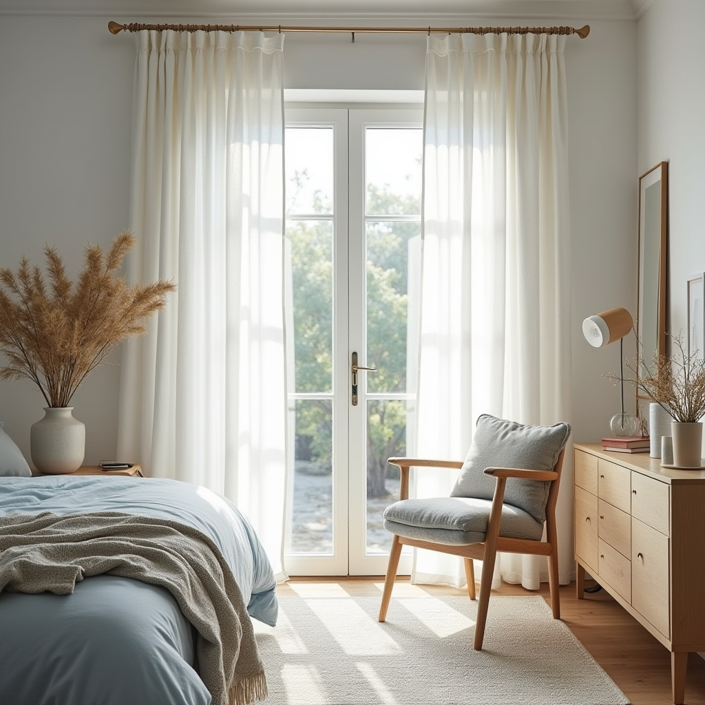 luxury master suite bedroom curtains 8