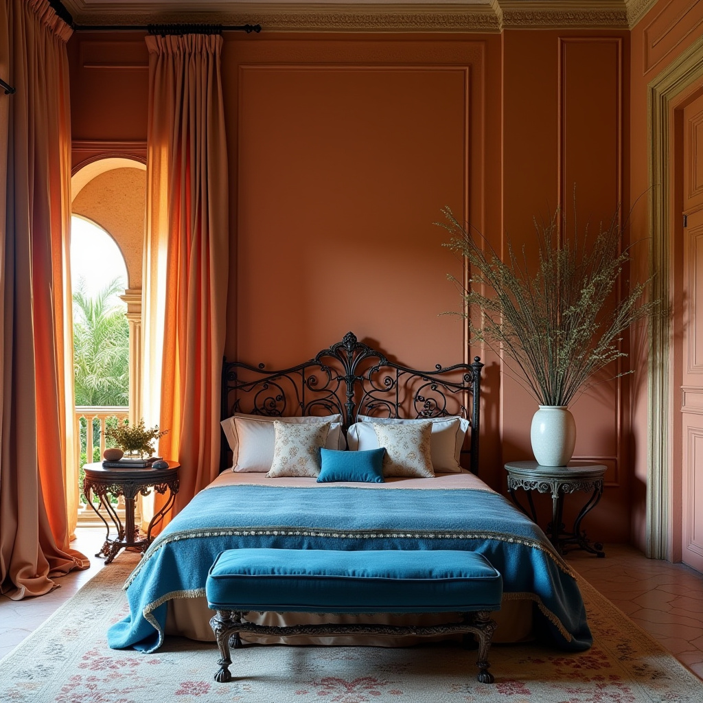 luxury master suite bedroom curtains 9