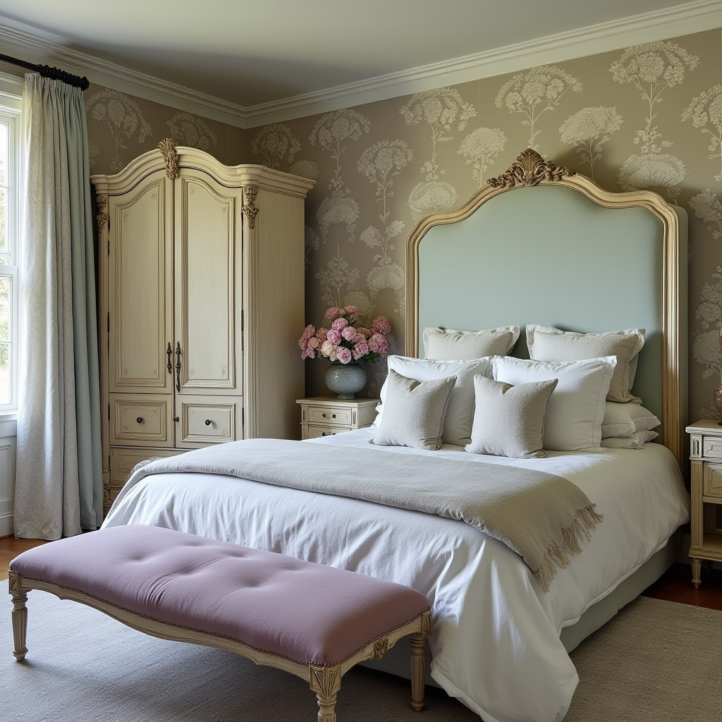 luxury master suite bedroom decor 16