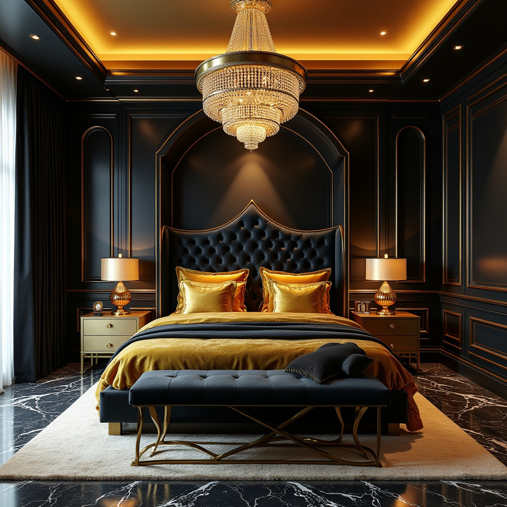 luxury master suite bedroom decor 8