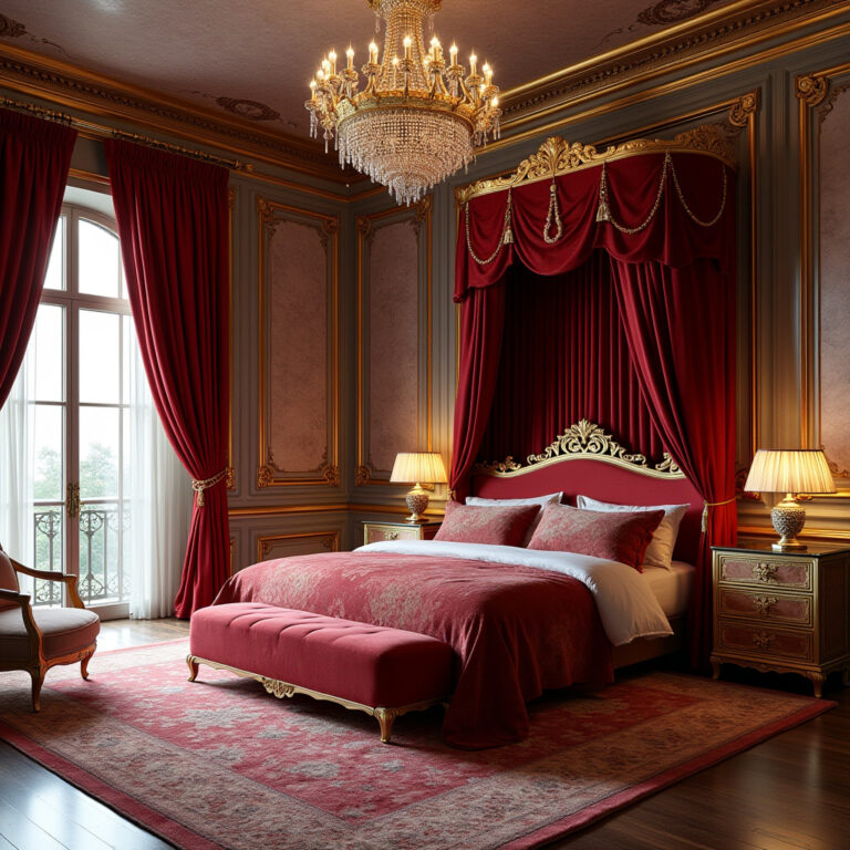 luxury maximalist bedroom 1