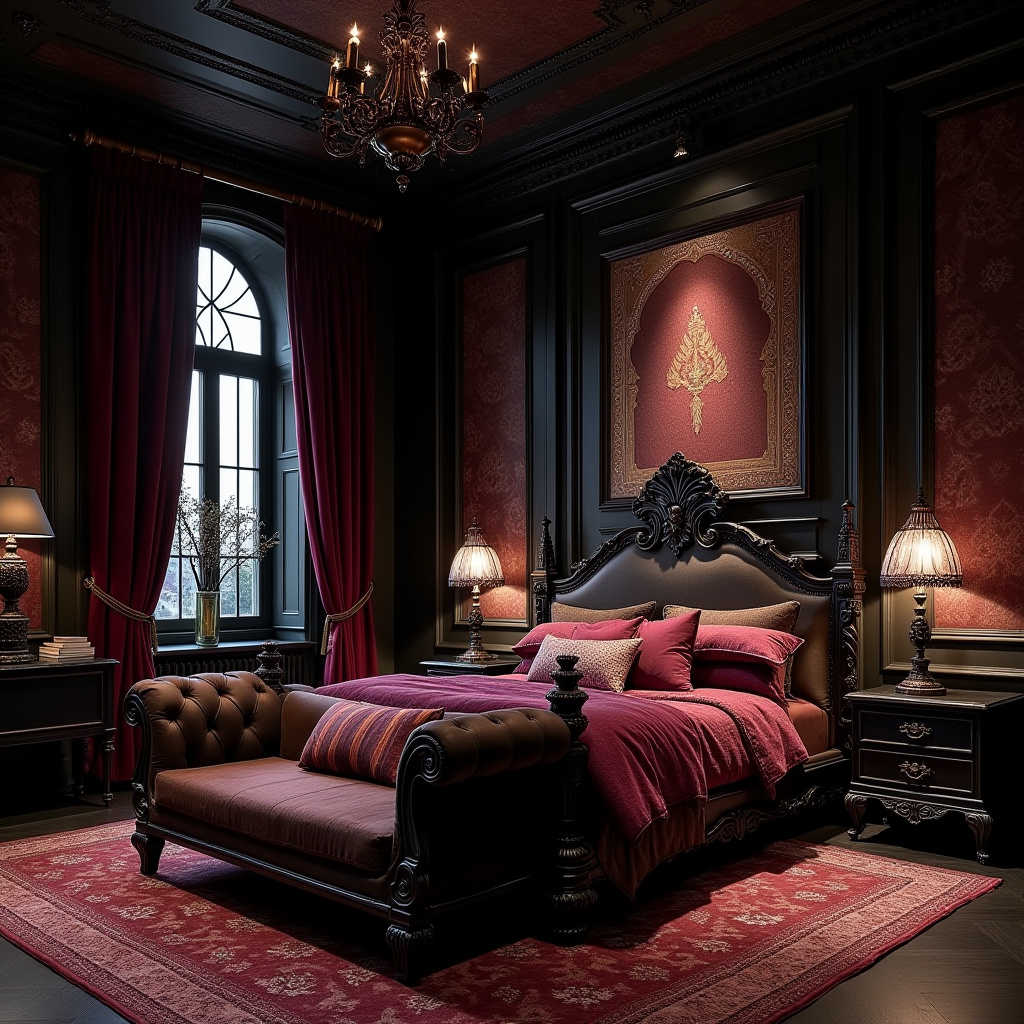 luxury maximalist bedroom 22