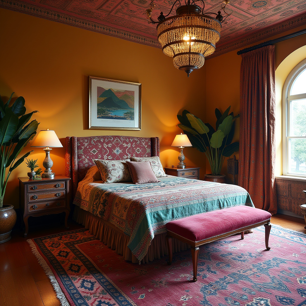 luxury maximalist bedroom 26
