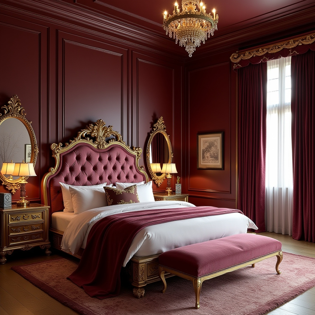 luxury maximalist bedroom 3