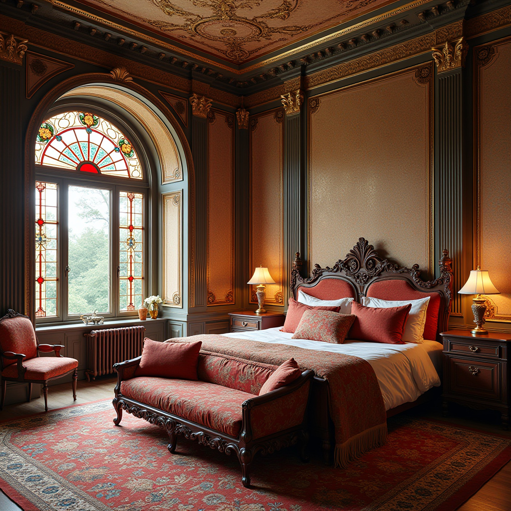 luxury maximalist bedroom 8