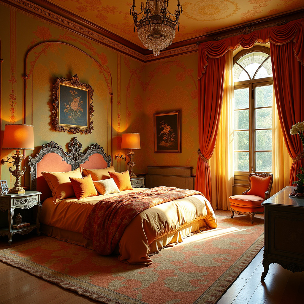 luxury maximalist bedroom 9