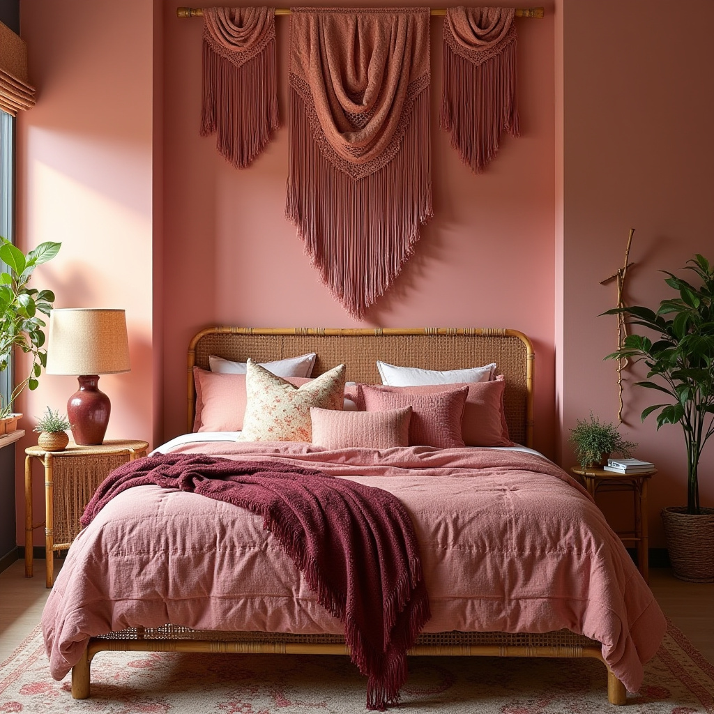 luxury pink bedroom 12