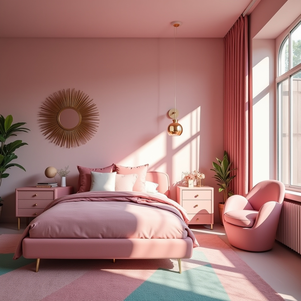 luxury pink bedroom 14