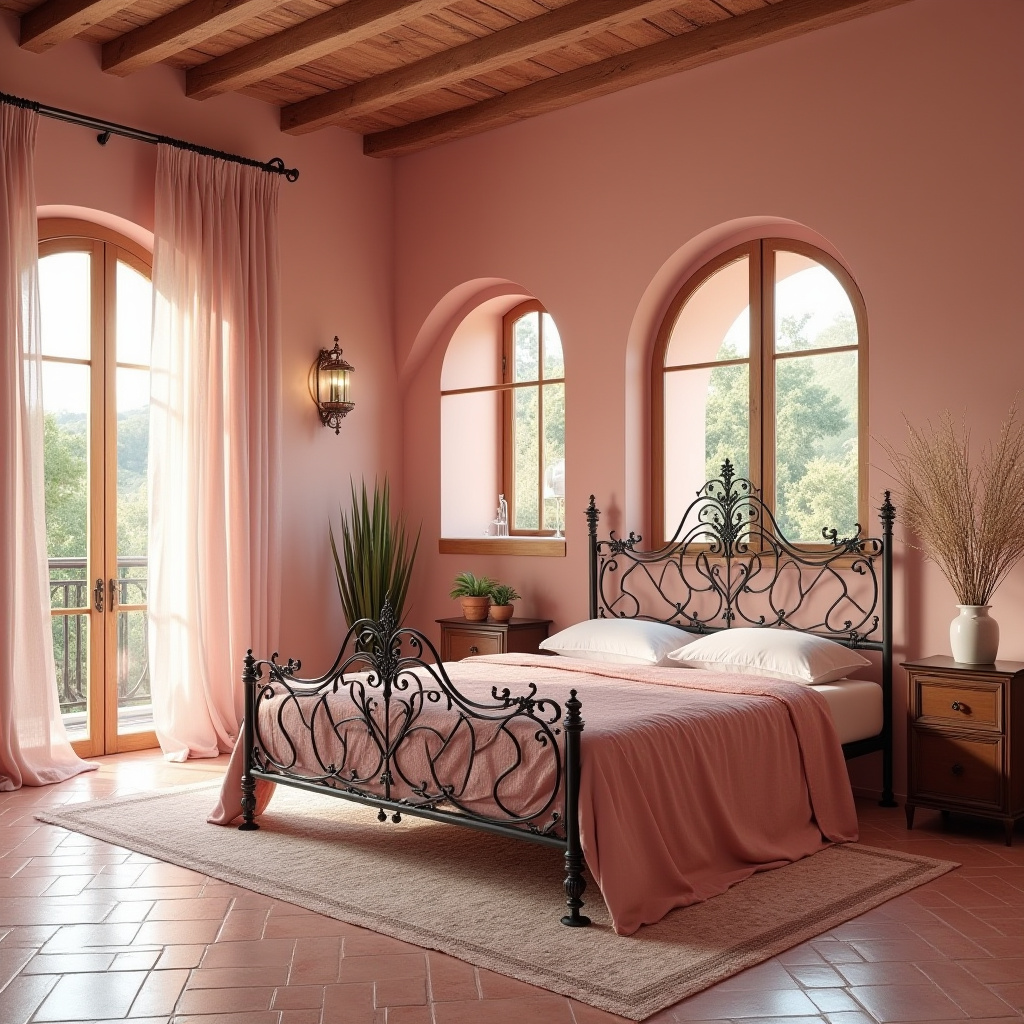 luxury pink bedroom 15