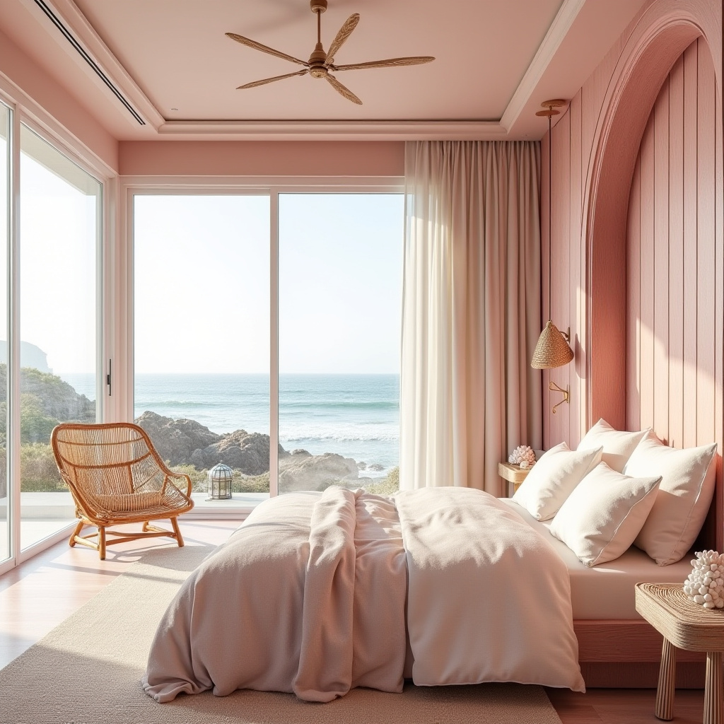 luxury pink bedroom 19