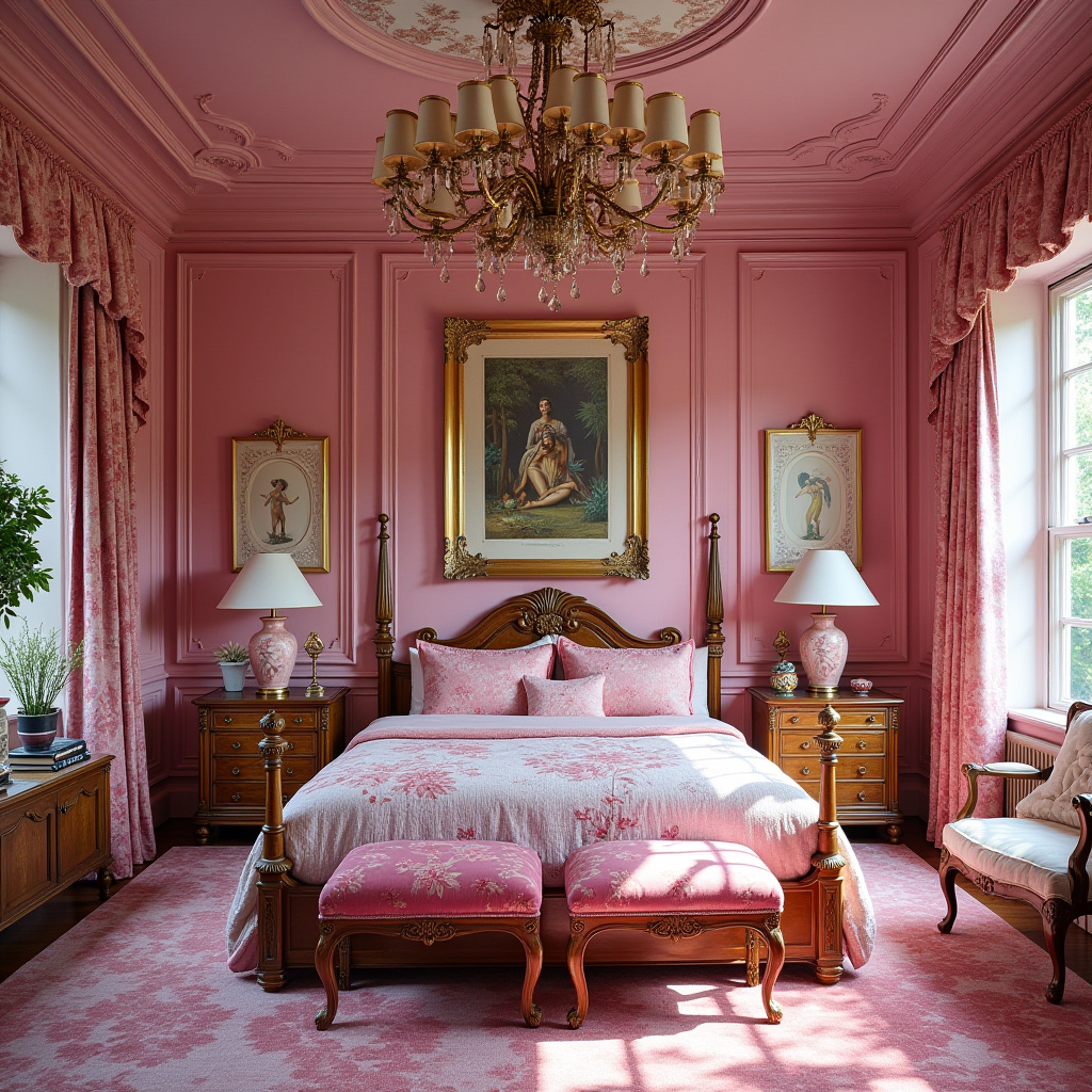 luxury pink bedroom 24