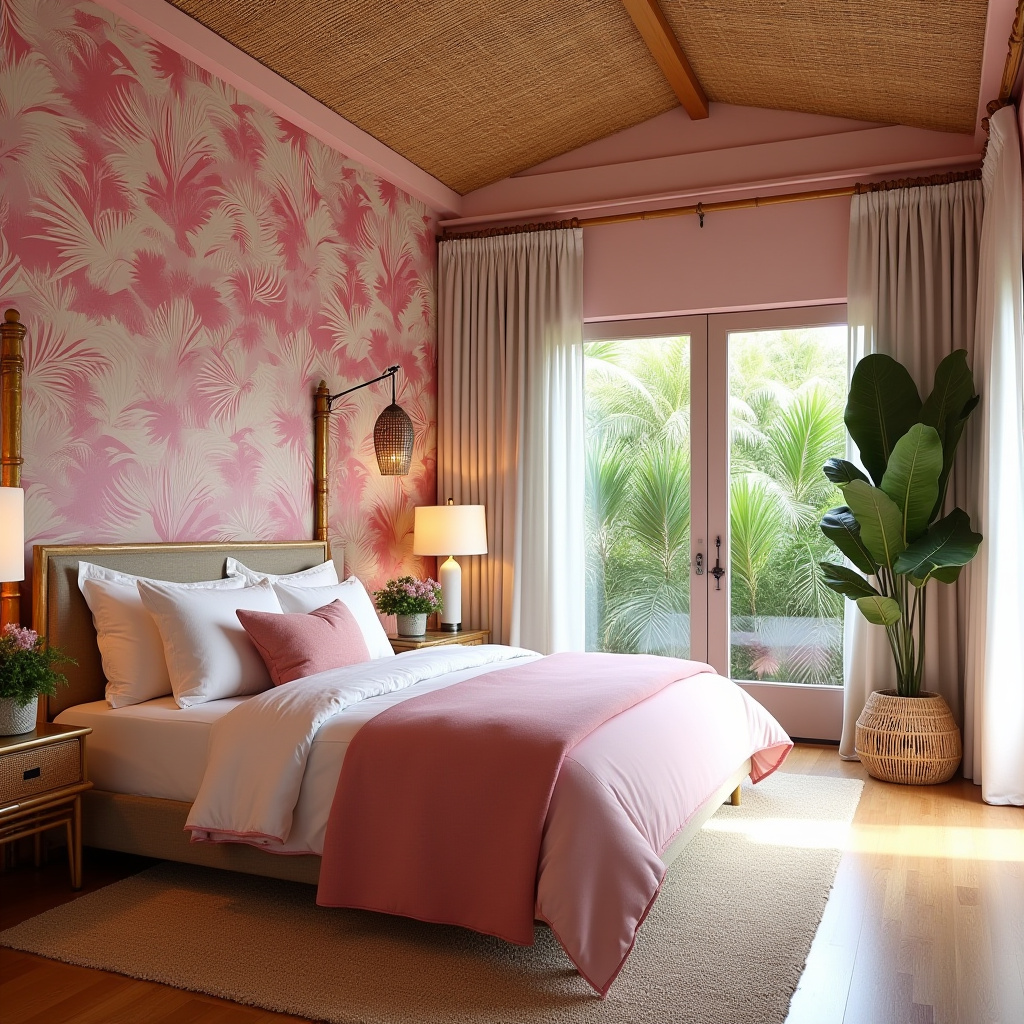 luxury pink bedroom 30