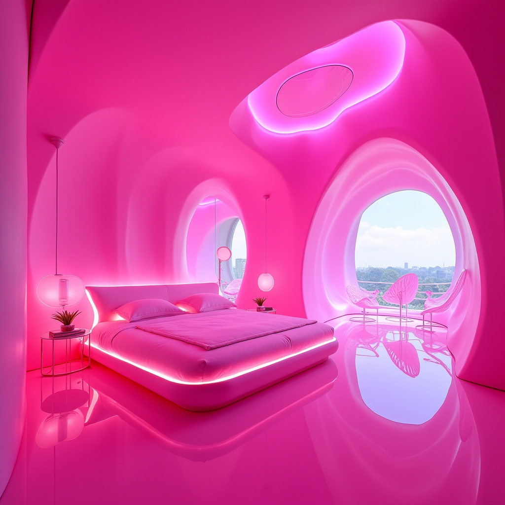 luxury pink bedroom 40