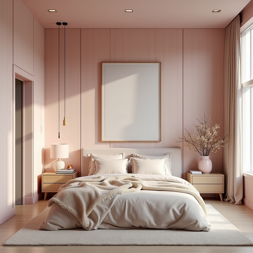 luxury pink bedroom 9
