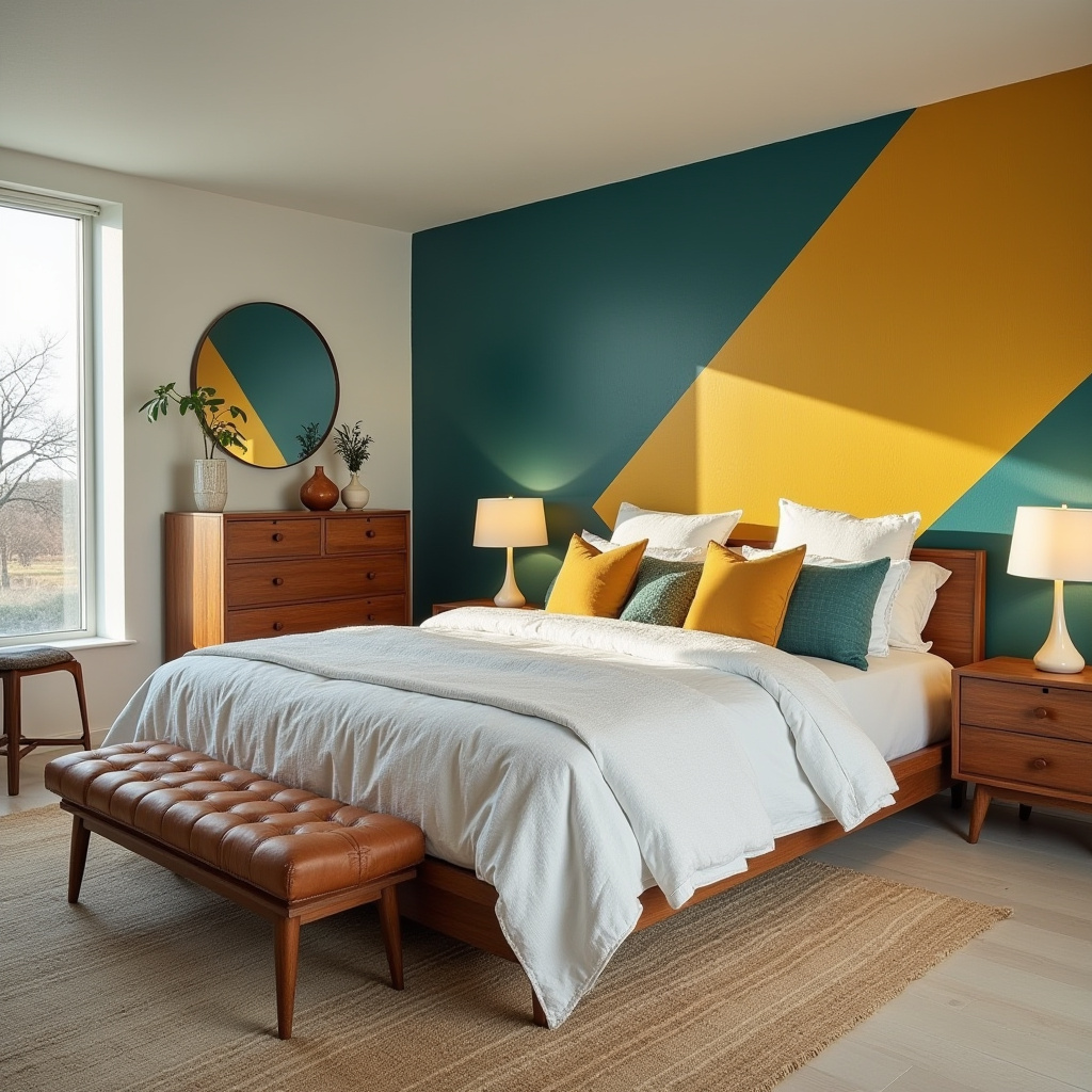 master bedroom accent wall paint ideas 18
