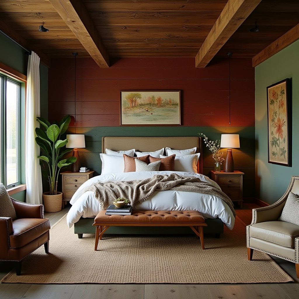 master bedroom accent wall paint ideas 23