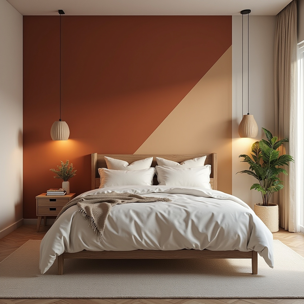 master bedroom accent wall paint ideas 3