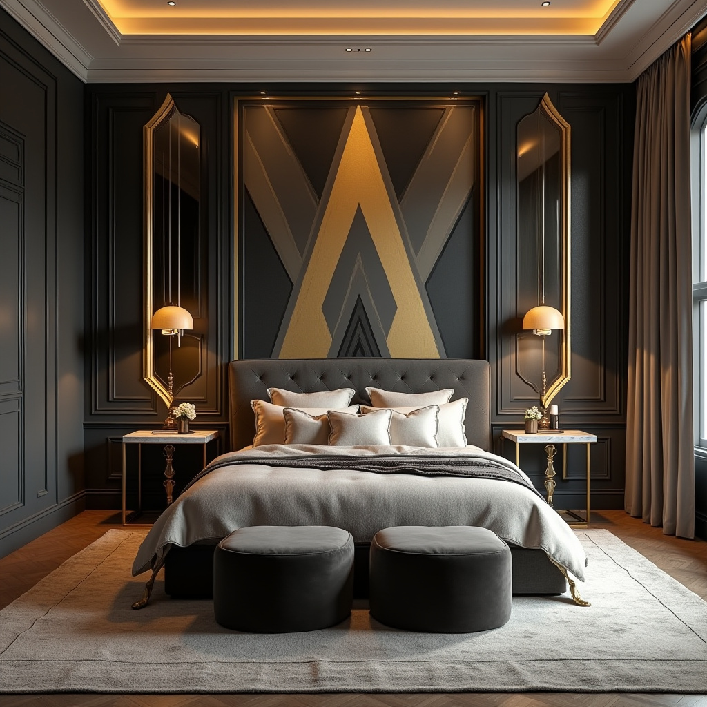 master bedroom accent wall paint ideas 7